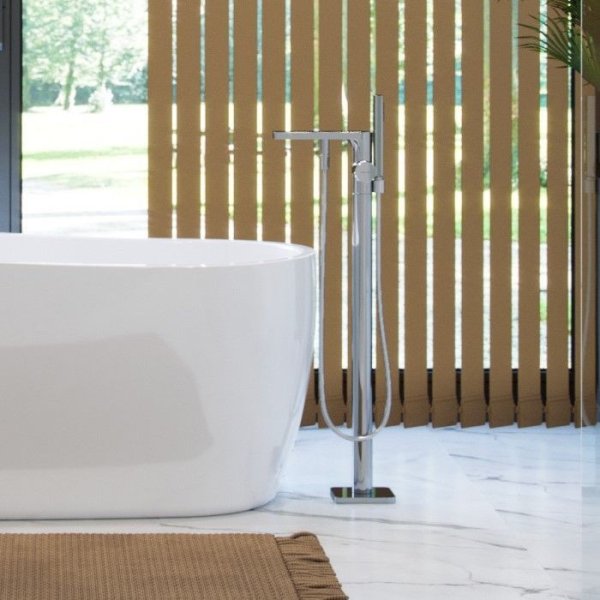 Смеситель для ванны отдельностоящий Excellent Krotos AREX.8055CR хром