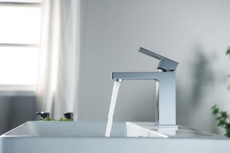 Смеситель для раковины 114, без донного клапана AQUATEK AQ1610CR ЛИБРА, Хром