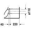 Чаша для унитаза-компакта Duravit DuraStyle 2156090000