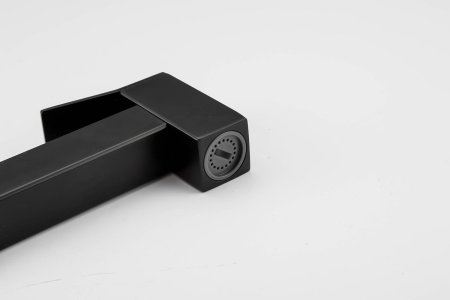 Смеситель с гигиеническим душем Frap F7504-6, однорычажный, черный