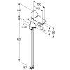 Смеситель для раковины Kludi AMBIENTA 530280575 хром