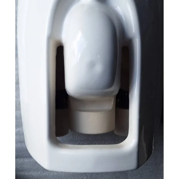 Унитаз подвесной Geberit Acanto 500.600.01.2 безободковый, белый (Нарушена упаковка)