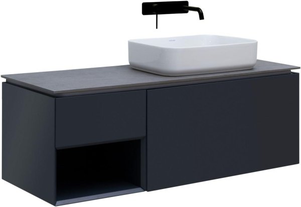 Тумба под раковину Allen Brau Infinity 120 1.21008.AM R антрацит матовый