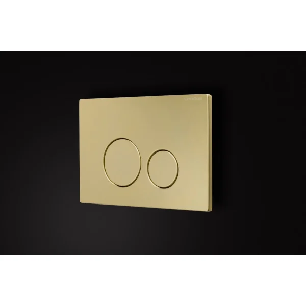 Кнопка смыва Charus Robusto FP.330.BTG.05для инсталляции, темное золото матовый