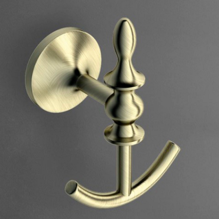 Крючок Art&Max Bohemia AM-E-4286B-Br  двойной бронза