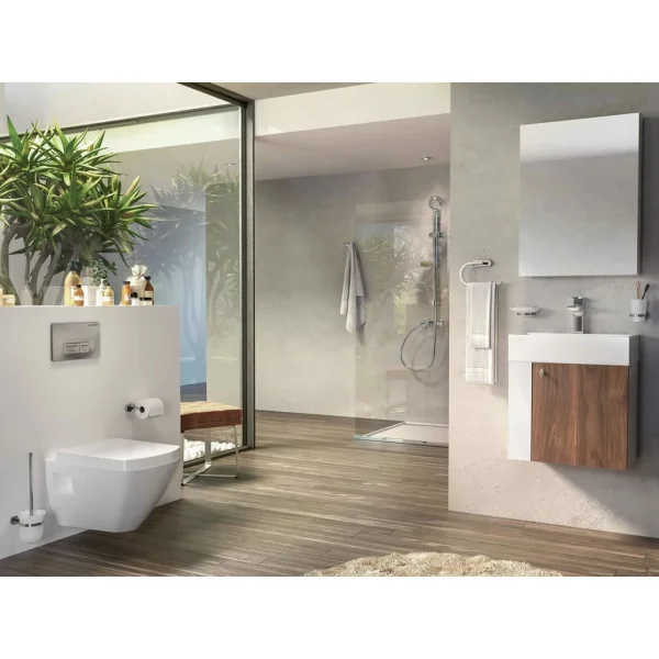 Кнопка смыва Creavit Ore GP300300 для инсталляции, матовый хром