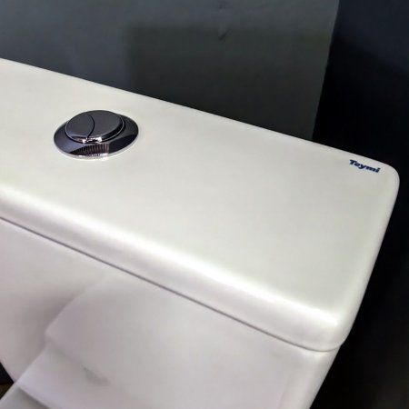 Унитаз напольный Teymi Lina безободковый, сиденье микролифт T40103