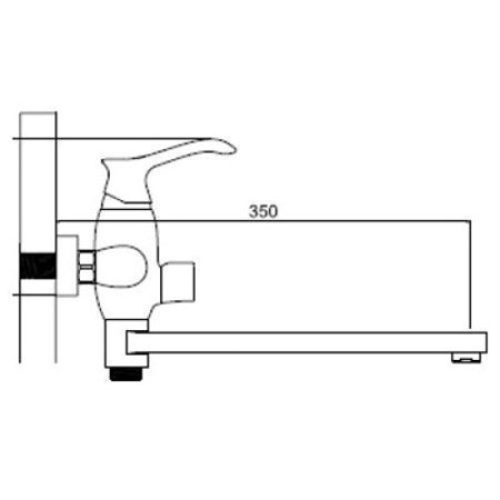 Смеситель Ledeme L2241 Хром