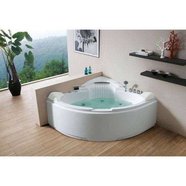 Акриловая ванна Gemy G9082 K с гидромассажем
