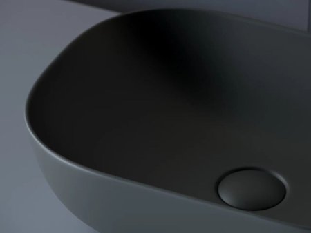 Раковина Ceramica Nova Element CN6009MDH 45.5x32.5x13.5 антрацит матовый темный
