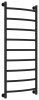 Полотенцесушитель водяной Сунержа Галант+ 31-0200-1250 1200x500 черный матовый