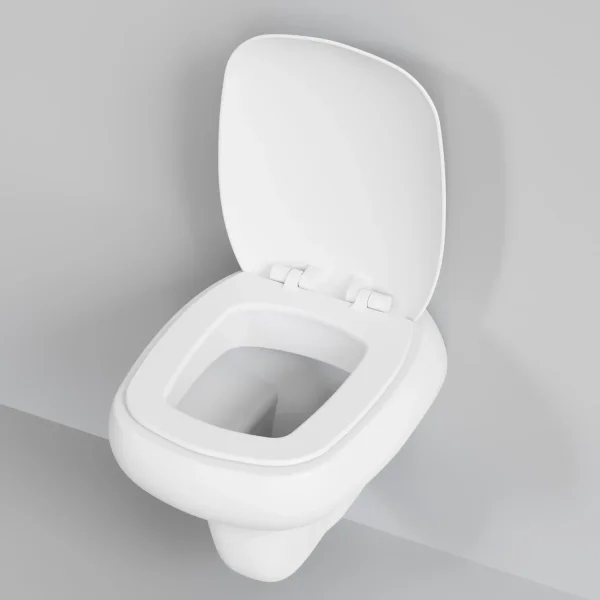 Унитаз подвесной Ambassador Diamond 123T20101R безободковый, белый матовый