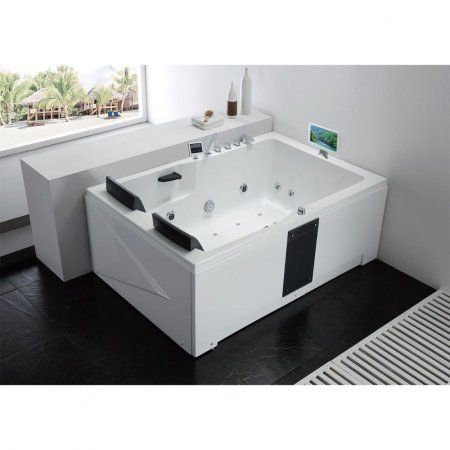 Акриловая ванна Gemy G9061 O R с гидромассажем