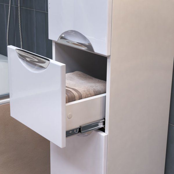 Шкаф VIGO Callao 300 с бельевой корзиной (pn.CAL.30)