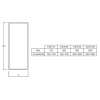 Боковая стенка Jacob Delafon Torsion E87F80-GA 80x200