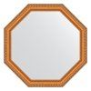Зеркало Evoform Octagon BY 3978 66x66 золотые бусы на бронзе