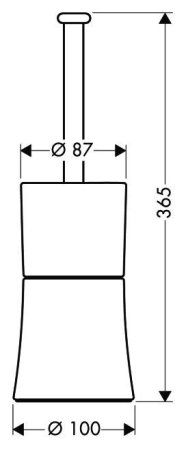 Ершик Axor Uno² 41536000