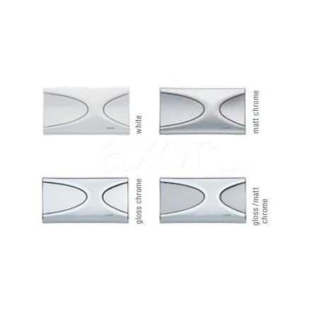 Кнопка смыва Schwab Ovate Duo 5830832 глянцевый хром