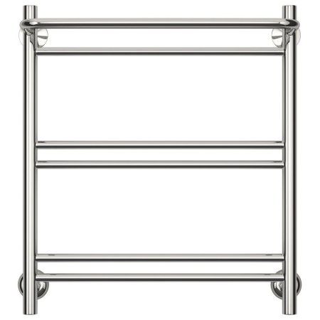 Полотенцесушитель водяной Стилье Версия-Н1 60х50 с полкой, хром