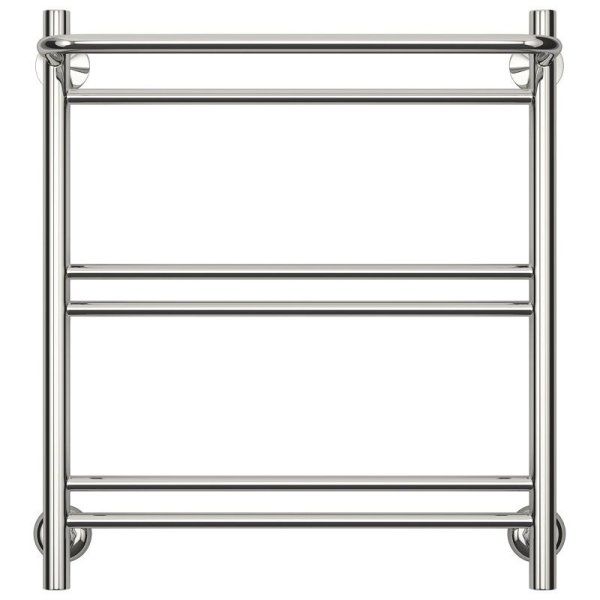 Полотенцесушитель водяной Стилье Версия-Н1 60х50 с полкой, хром