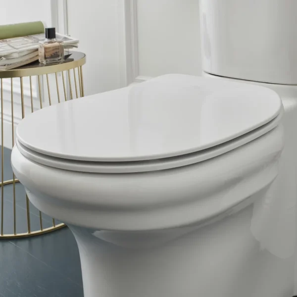 Унитаз-компакт Jacob Delafon Cleo 1889 UJAC102-0 + ETAC212-0 + E24048-0 безободковый, с сиденьем микролифт, белый