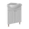 Тумба под раковину Runo угловая (под умывальник Классик 65) Классик 65 (УТ000004162)