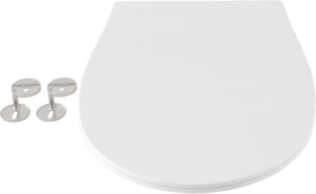 Крышка-сиденье для унитаза Allen Brau Fantasy Smartfix, Soft-Close 4.11005.20 белый глянец