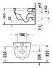 Унитаз подвесной Duravit Darling New 2545090000