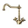 Смеситель для кухни Omoikiri Tokigawa-AB 4994257, античная латунь