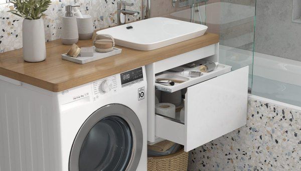 Тумба Velvex подвесная Klaufs 56*60.1Y (белый) (tp.KLA.56.1Y)