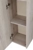 Шкаф-пенал BelBagno Kraft KRAFT-1600-2A-SC-RGB-R 33 подвесной, Rovere Galifax Bianco