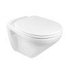 Унитаз подвесной Villeroy & Boch Omnia Classic 76821001+016003 с крышкой-сиденьем, белый альпин