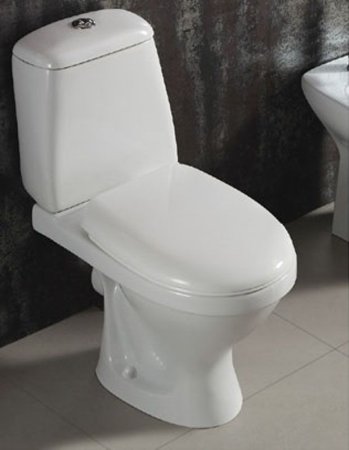 Унитаз компакт напольный Azario Trend 655х350х770 с бачком и сиденьем микролифт (AZ2018-P)