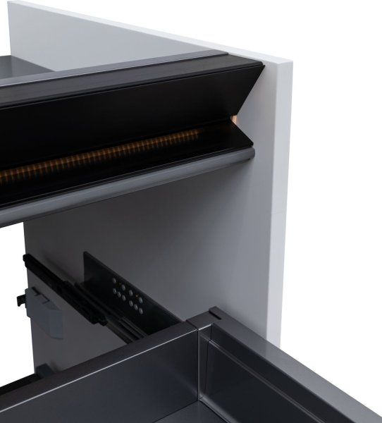 Тумба под раковину Allen Brau Activity 80 1.34004.WM белый матовый/черный браш