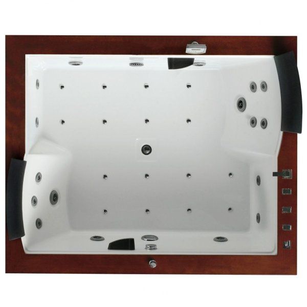 Акриловая ванна Gemy G9052 II K R с гидромассажем