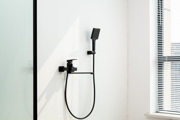 Смеситель для ванны Frap F2291-6, черный матовый