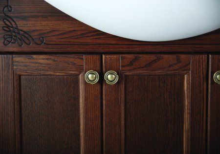 Тумба ASB-Woodline Салерно 80 под умывальник Классик 80 (9696)