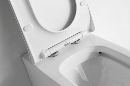 Унитаз приставной CeramaLux 3178, Бело-Глянцевый