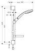 Душевой гарнитур Hansgrohe Croma 100 27775000