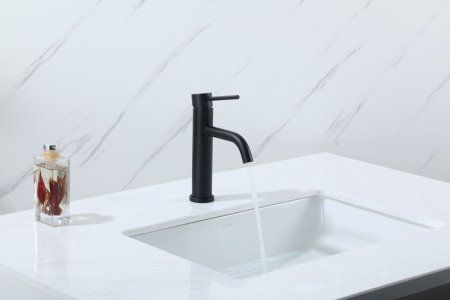 Смеситель для раковины Frap F10807-6, однорычажный, черный