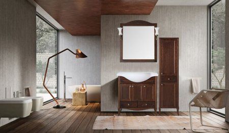 Тумба ASB-Woodline Салерно 80 под умывальник Классик 80 (9696)