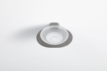 Мыльница стеклянная Gappo G3QQ09GH02TM-9PG оружейная сталь