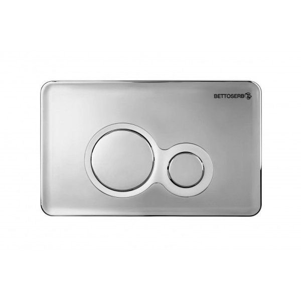 Инсталляция BETTOSERB Sava Free Standing+клавиша смыва DUO хром глянец/хром матовый (SFS40006465)