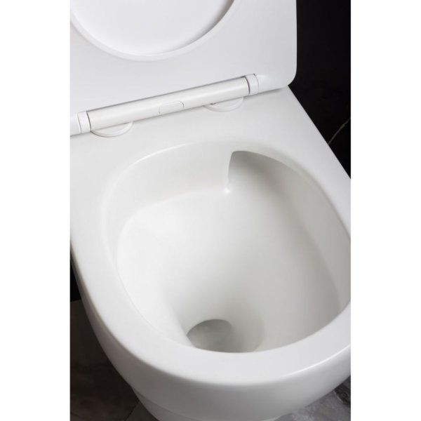 Унитаз подвесной Boheme Fiore 978-SET-MW белый матовый