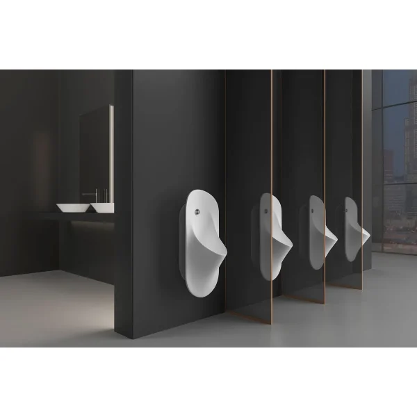 Писсуар Arrow AN6704 подвесной, скрытый подвод воды, белый