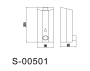 Дозатор для жидкого мыла 0,4 л Savol (S-00501)
