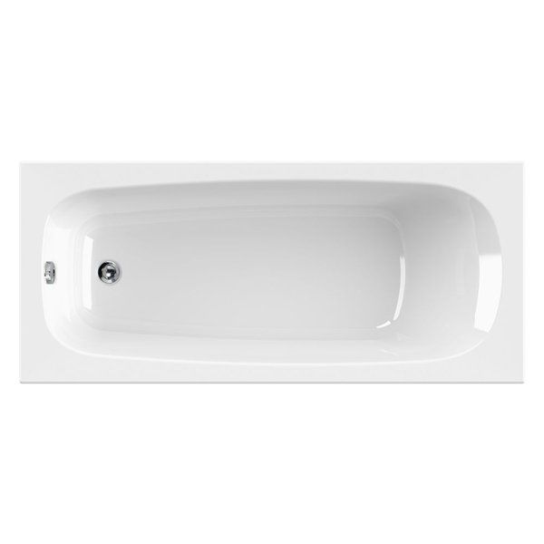 Акриловая ванна Cezares Eco ECO-180-80-41-W37 150x70 белый