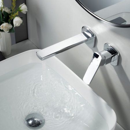 Смеситель для раковины однорычажный встроенный Shevanik S9941, Хром