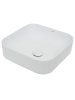 Раковина накладная квадратная AQUAme AQM5011 390x390x130