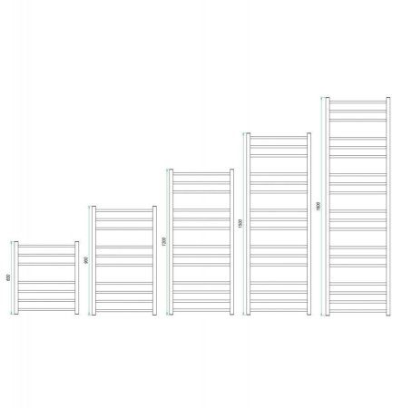 Полотенцесушитель водяной Grota Eco Classic 48x90 хром